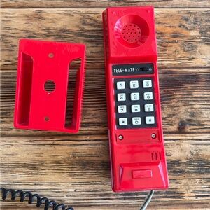 Red Vintage Telephone